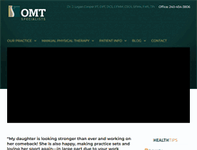 Tablet Screenshot of omtspecialists.com